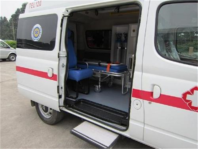 扶风救护车出租服务案例7